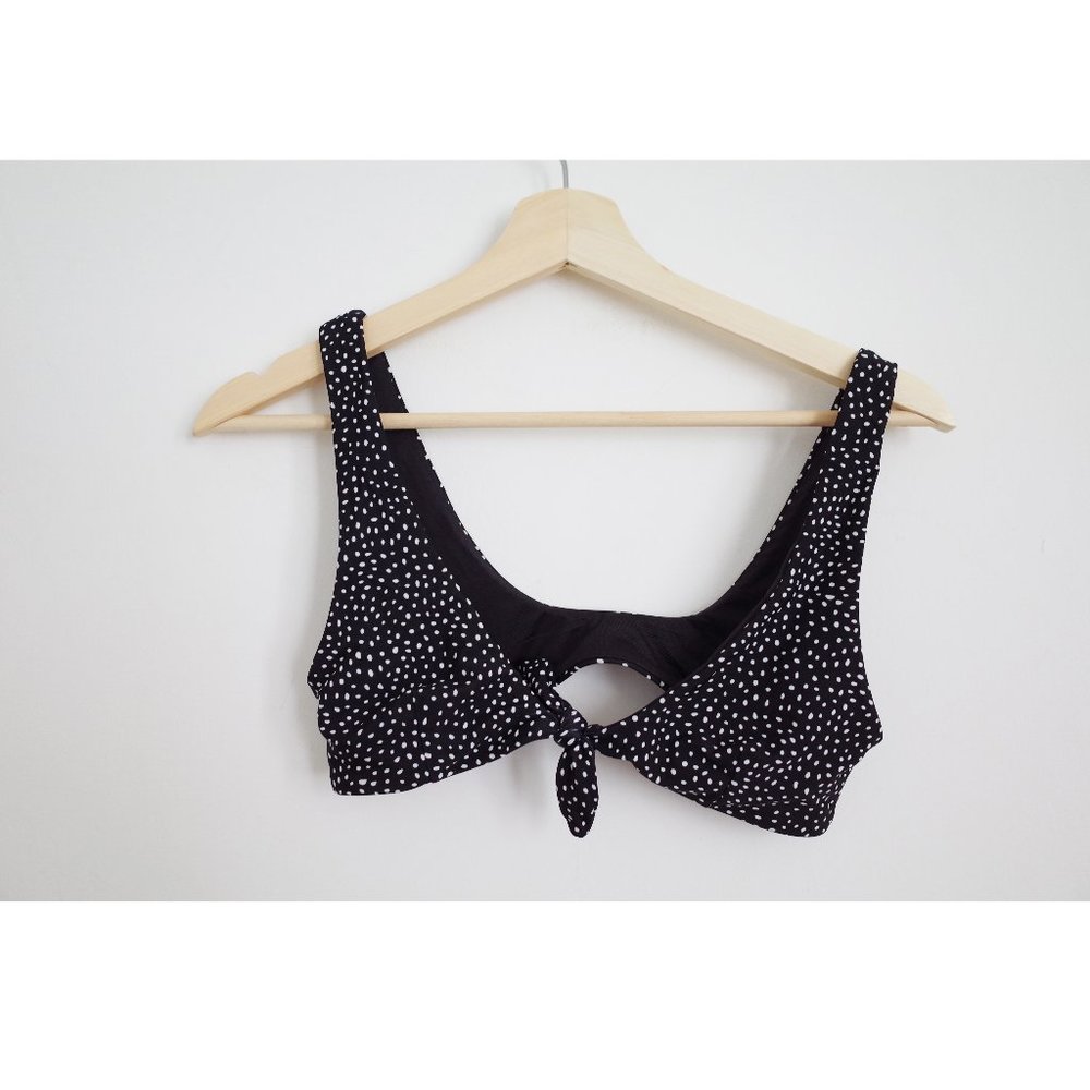 Tie-Front Bikini Top